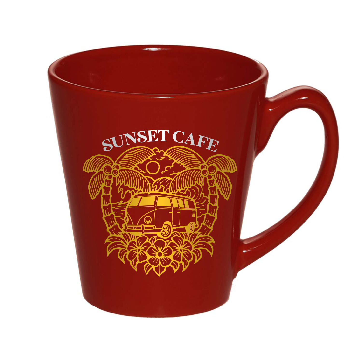 12 oz. Ceramic Lotta Latte Mug (2 Color Imprint) 2