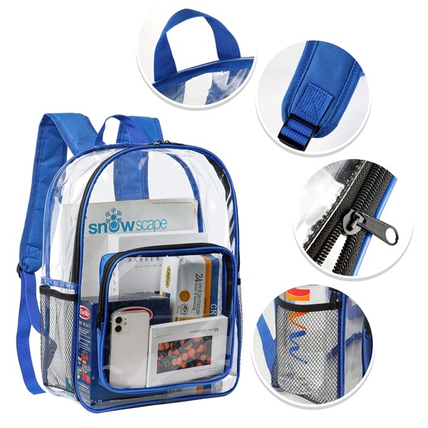 Heavy Duty Clear Security Backpack 2