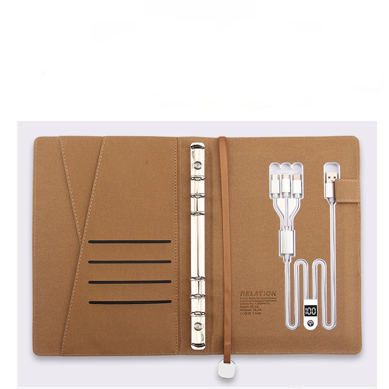Notebook With 8000Mah Power Bank 2