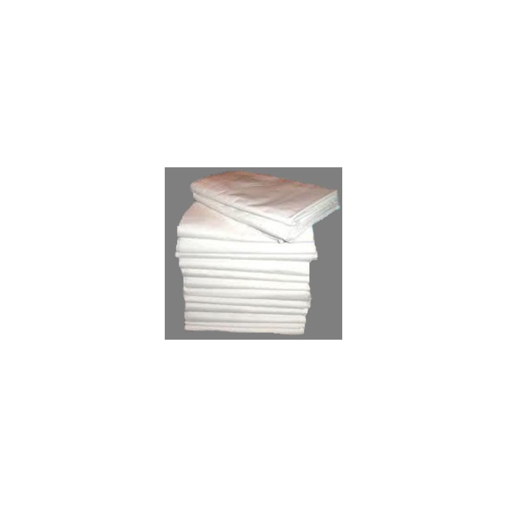 Full Size Flat Sheets - 81" x 115" White 1