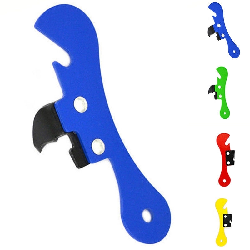 Solid Color Aluminum Bottle Opener and Keychain 7