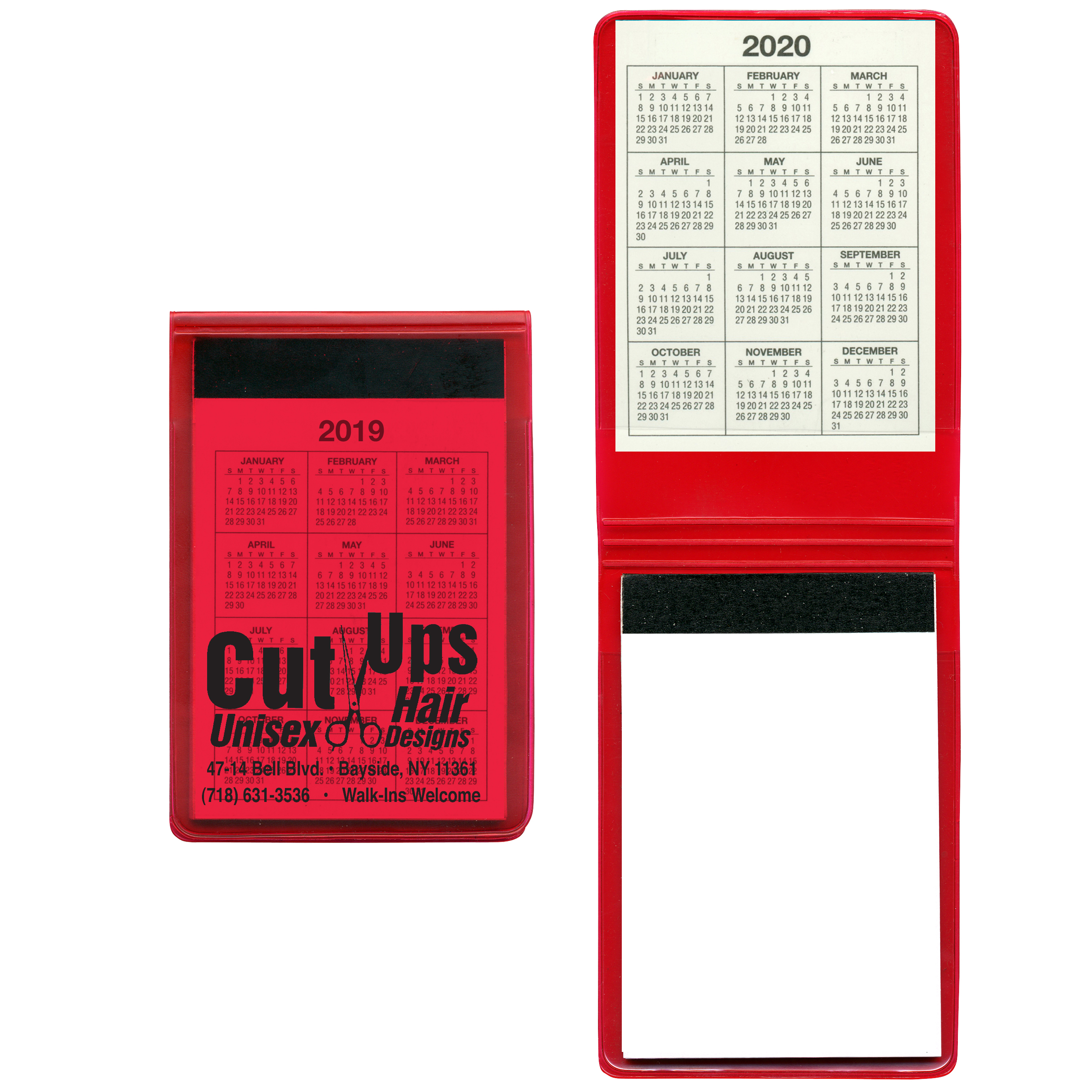 Translucent Vinyl Memo Book with 30-Page Pad 1