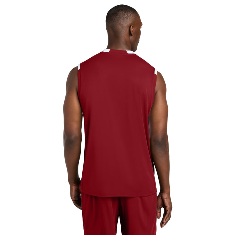 Sport-Tek Club Sleeveless V-Neck 2