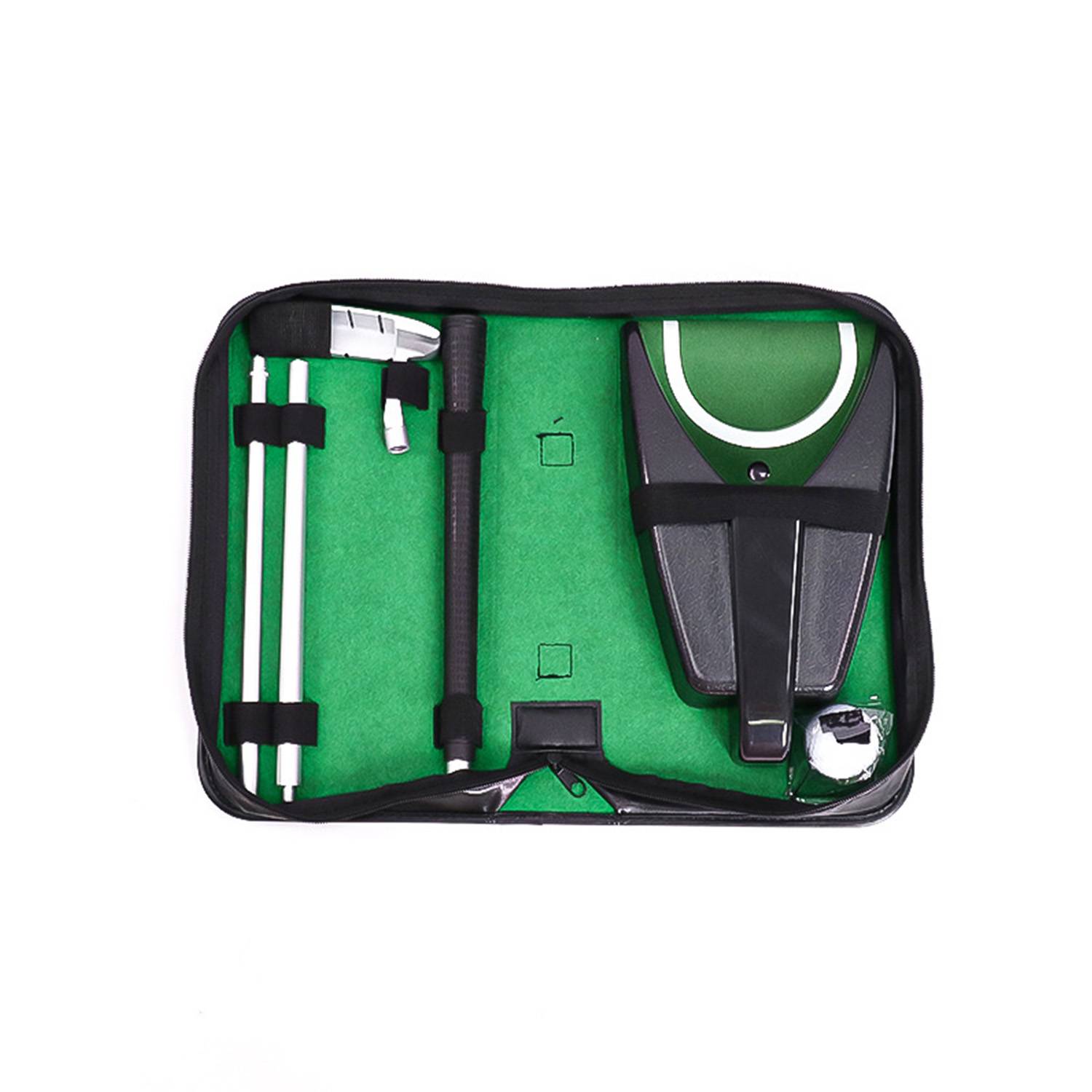 Detachable Golf Club Putting Set w/ Ball Return Cup 7