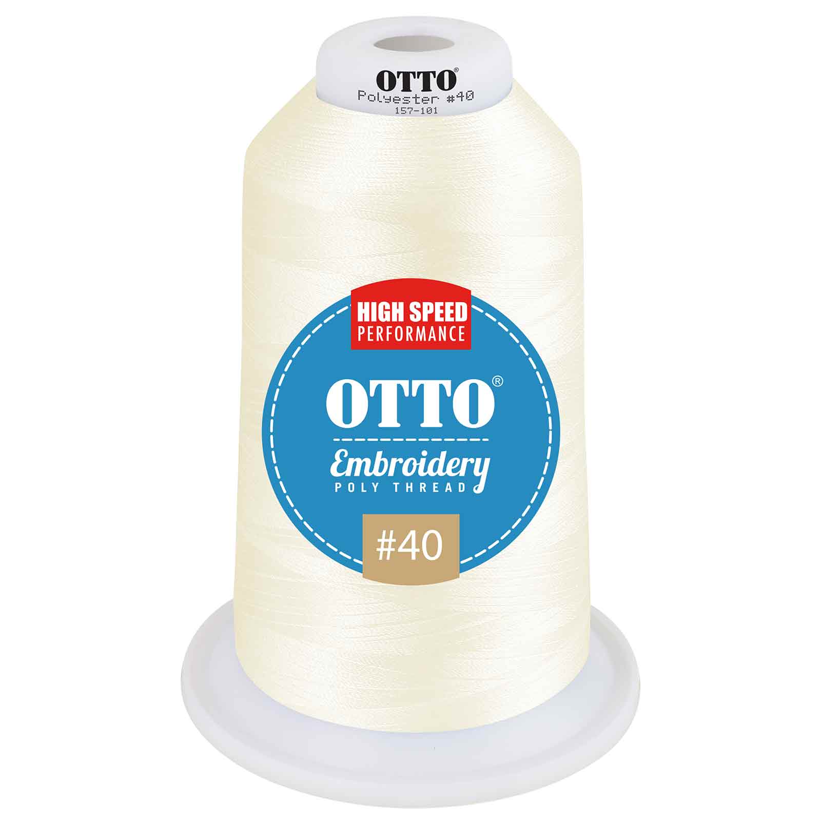 OTTO Embroidery Poly Thread #40 5,500 yd. King Cone 962