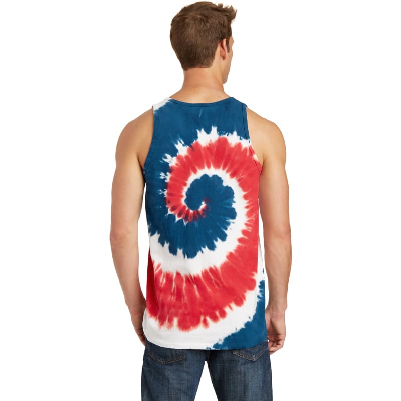 Port & Company Tie-Dye Tank Top. 19