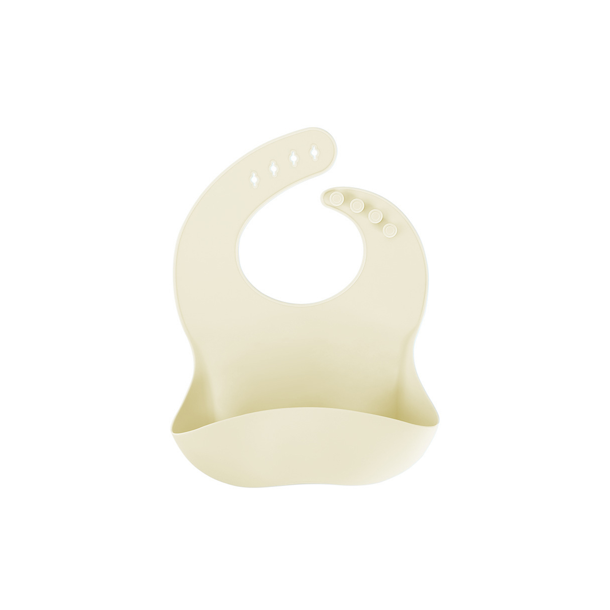 Silicone Baby Bib 12.8" x 9.5" With Food Catcher Pocket 7