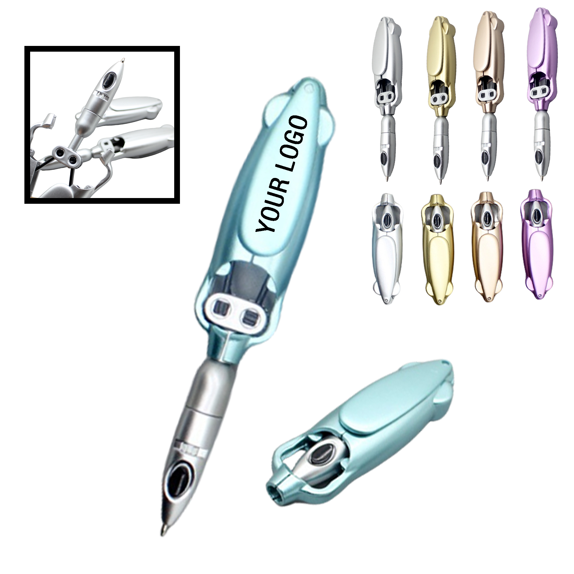 MOQ 20 PCS Retractable Novelty Pen 1