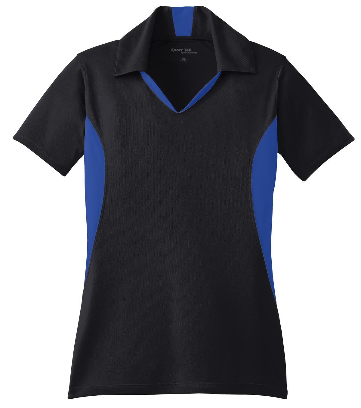 Sport-Tek® Women's Side Blocked Micropique Sport-Wick Polo 21