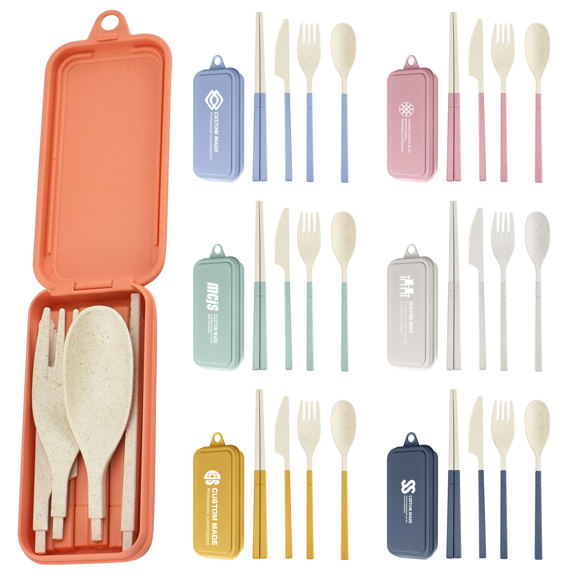 Portable Lunch Tableware Set 5