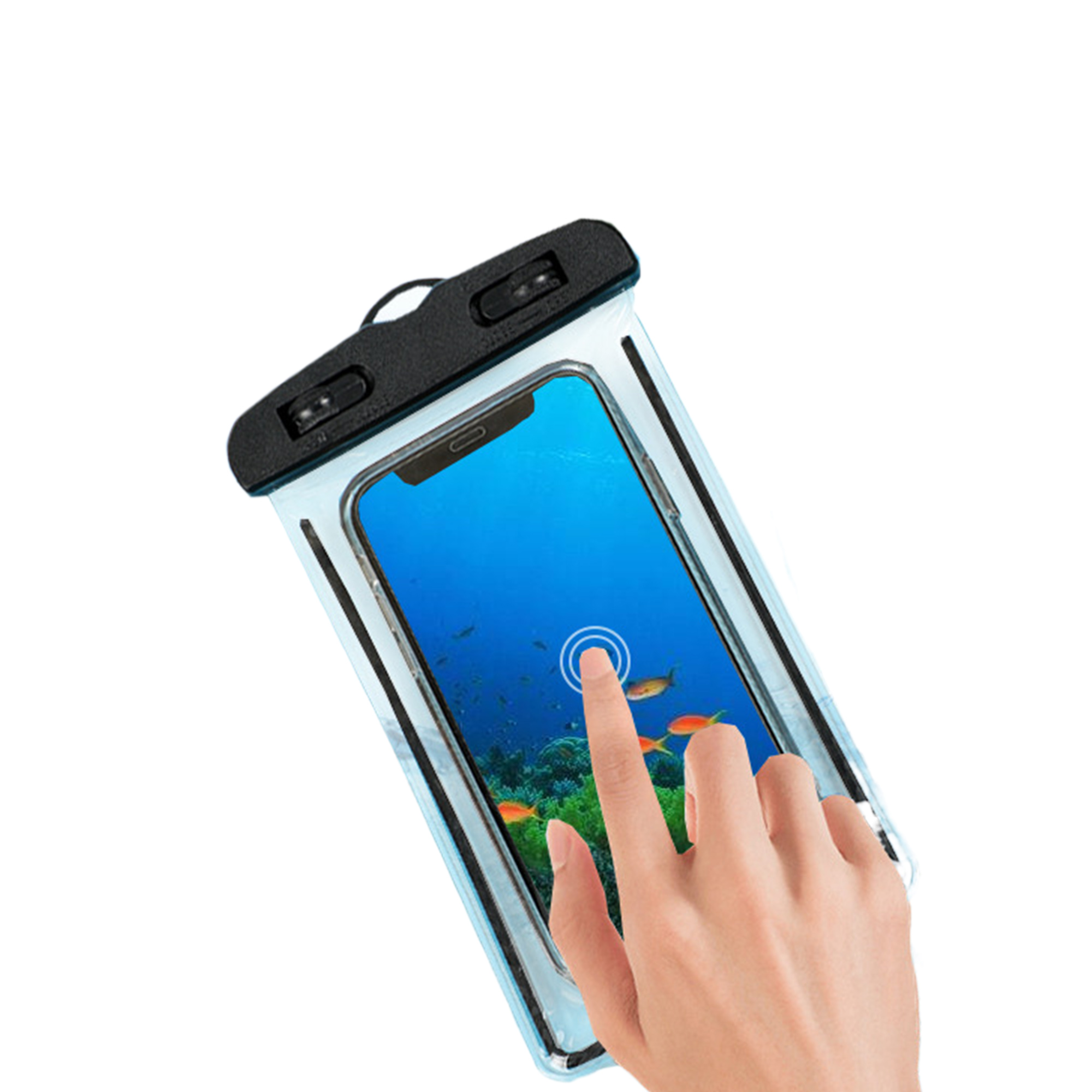 MOQ100 Glowing Waterproof Phone Case for Outdoor Use 5