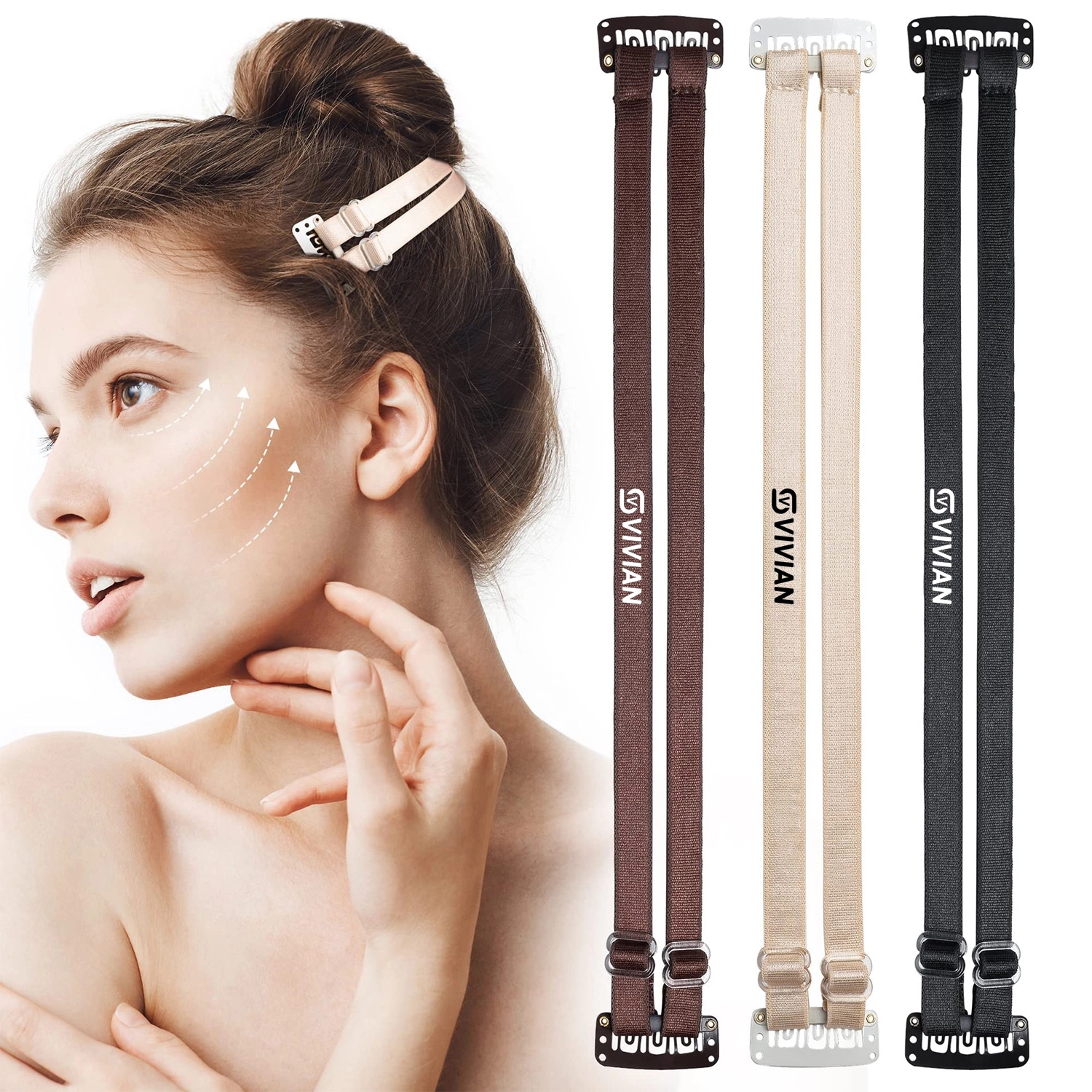 Invisible Eyebrows Eyes Lift Clip Kit 1