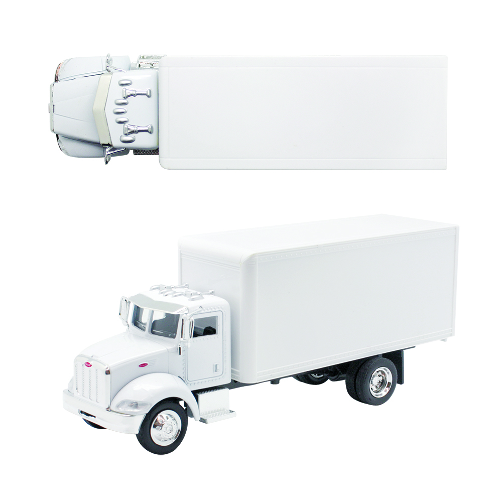 1/43 Scale Replica Peterbilt Model 335 Box Truck 4