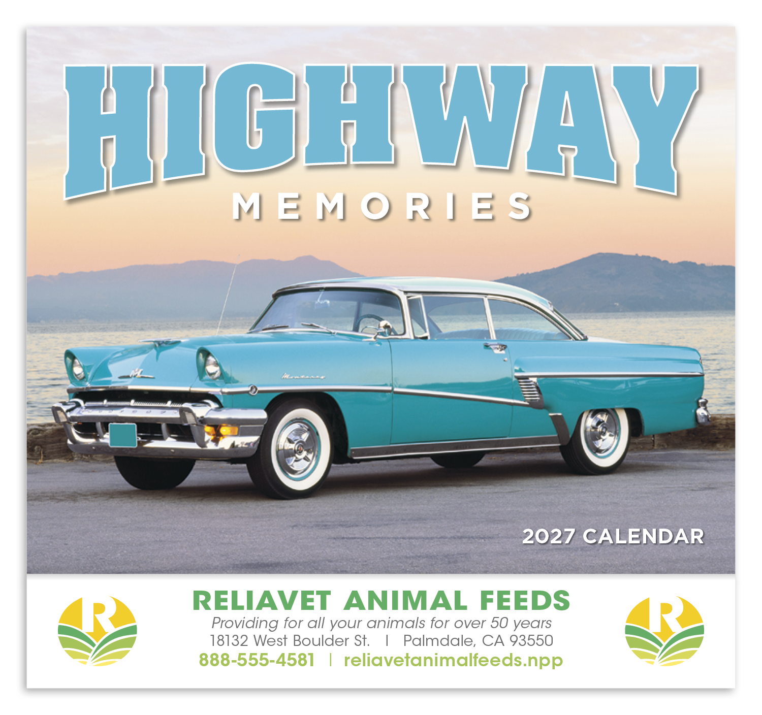 HotLine® Products Highway Memories Appointment Calendar - Stapled 44