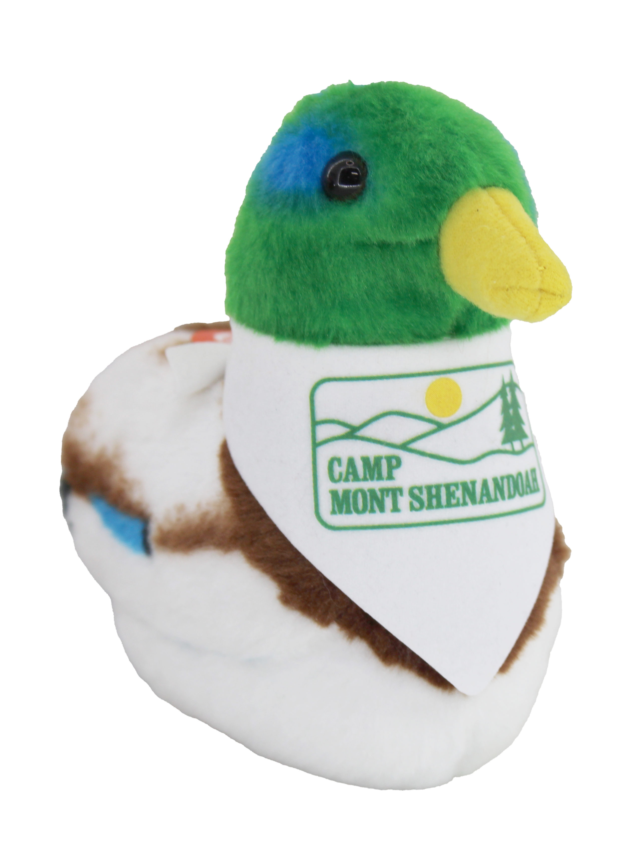 7" Audubon Mallard Duck with bandana and full color imprint 2