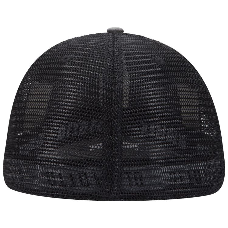 OTTO CAP® OTTO FLEX® Fitted 6 Panel Low Profile Mesh Back Trucker Hat 25