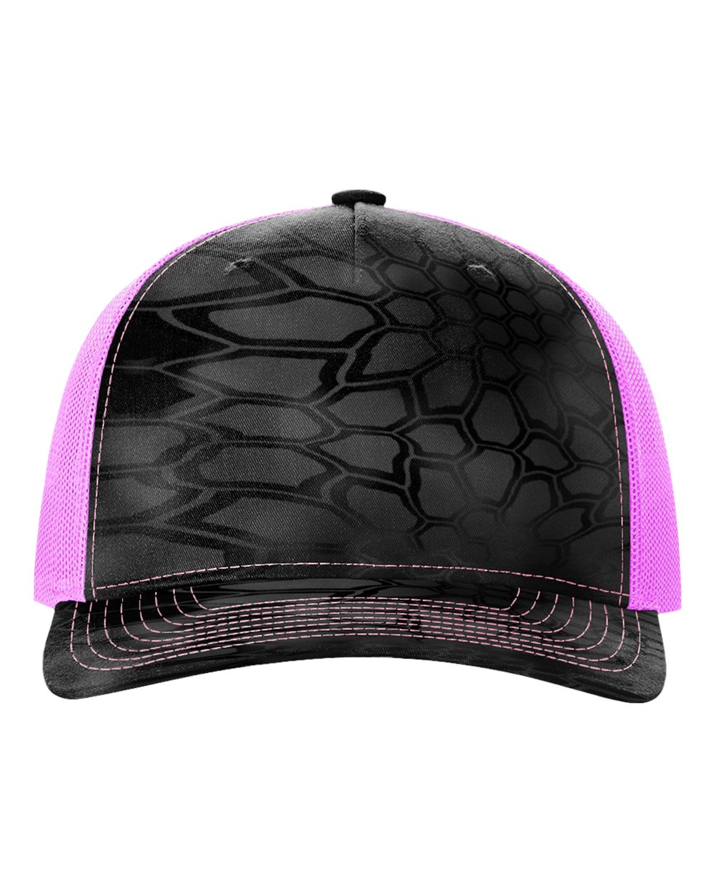 Printed Five-Panel Trucker Cap - 112PFP 16