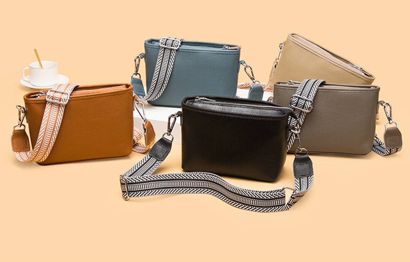 Genuine Leather Messenger Crossbody Bag 3