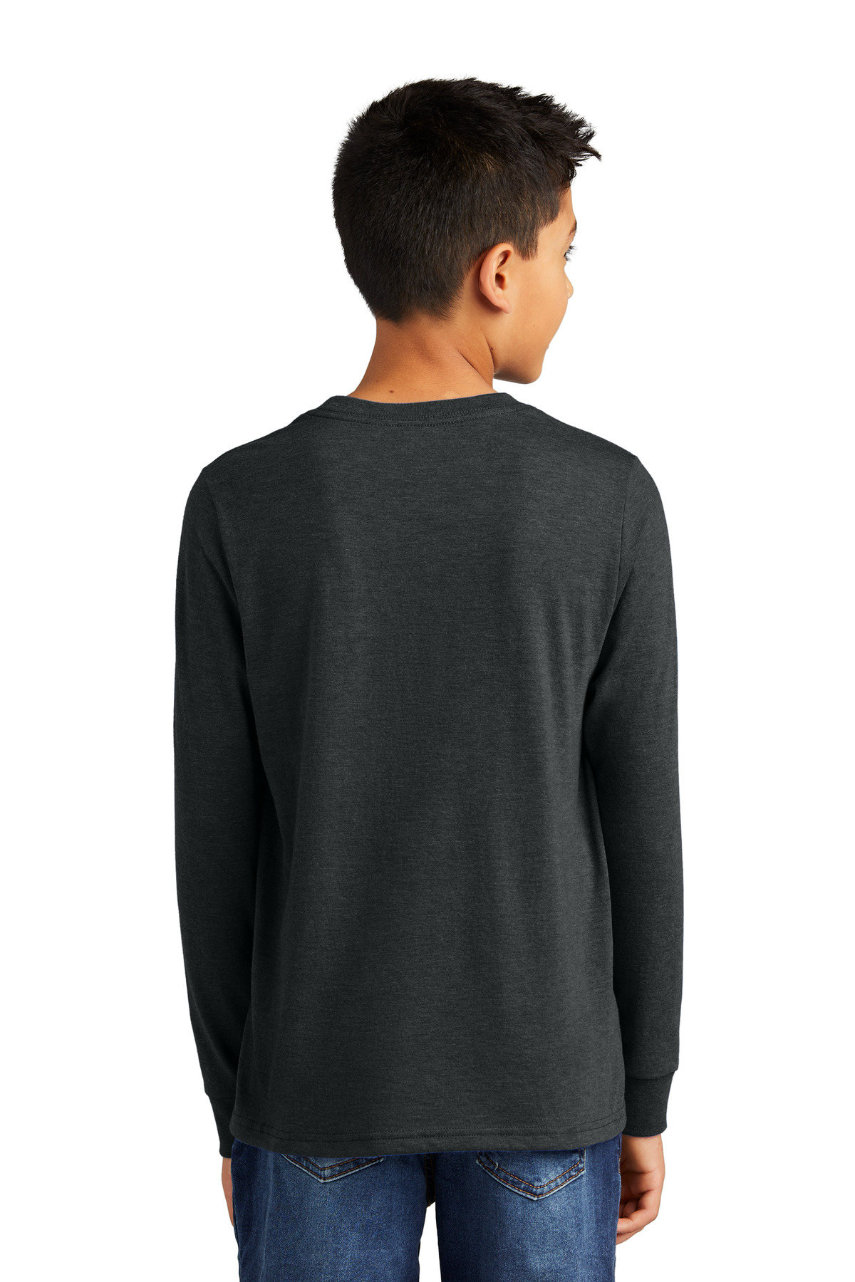 District Youth Perfect Tri Long Sleeve Tee DT132Y 3