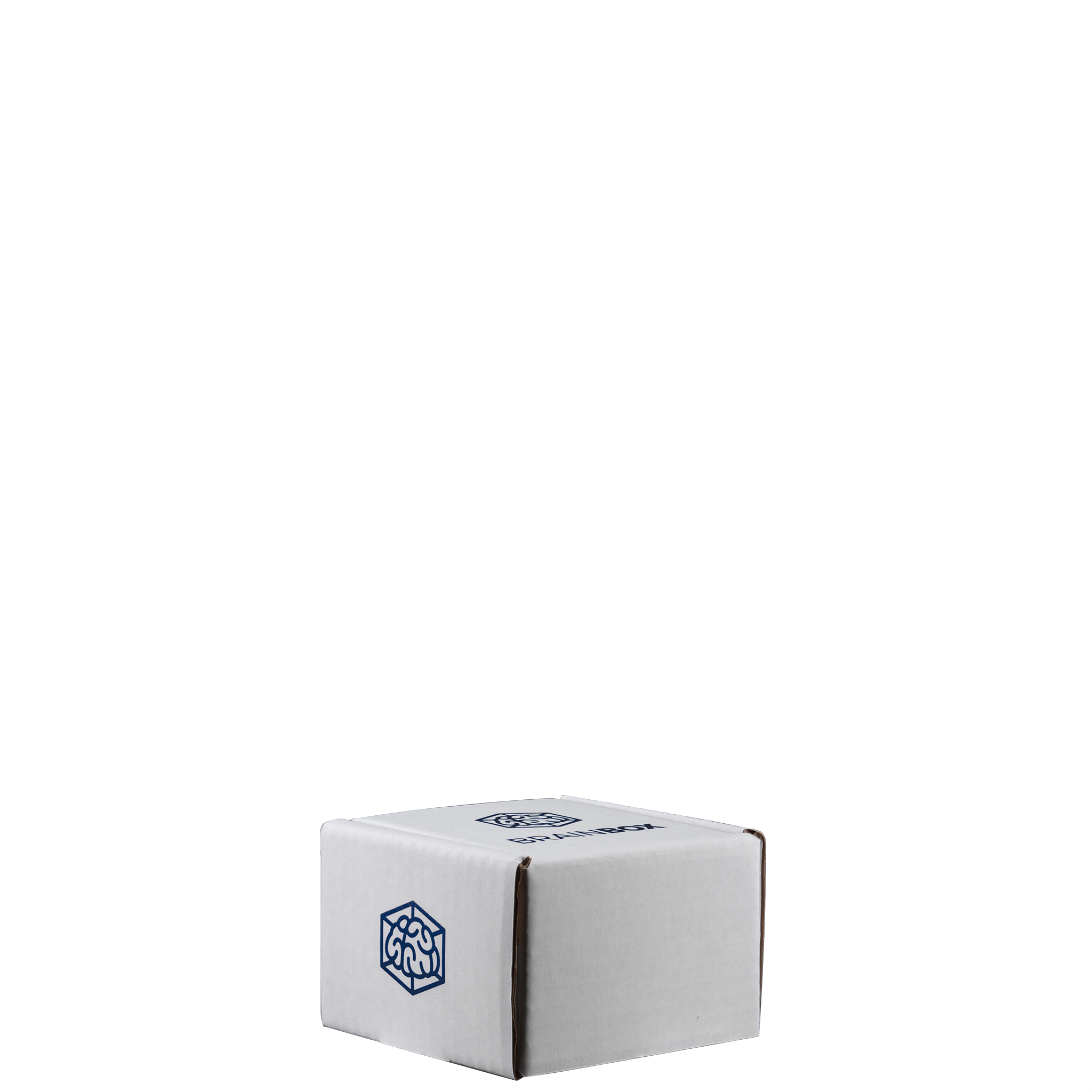 Mailing Box, B-Flute4" x 4" x 3" - White - A - 048 sq in 2