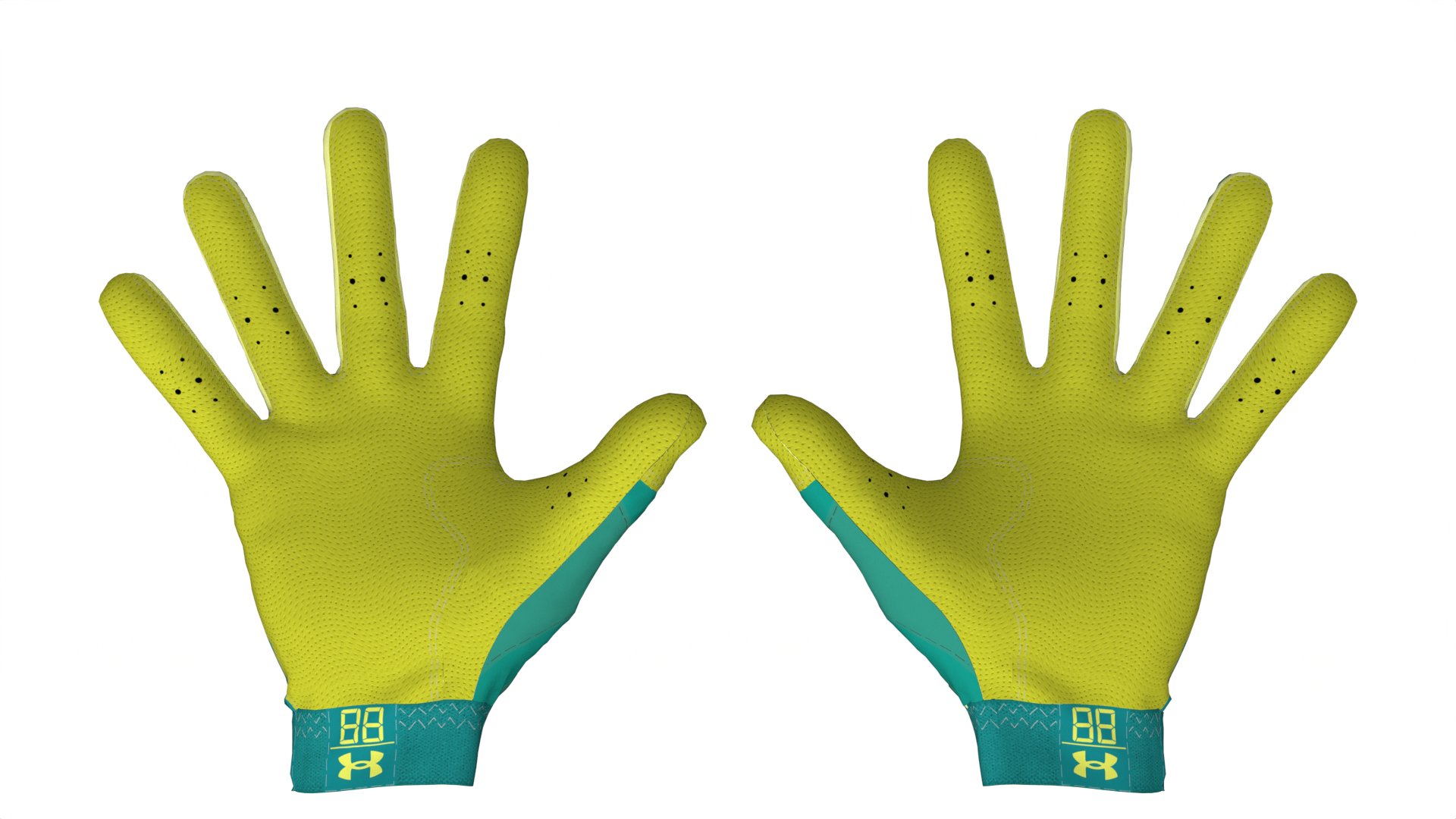 UA Clean Up Men's Batting Gloves 30
