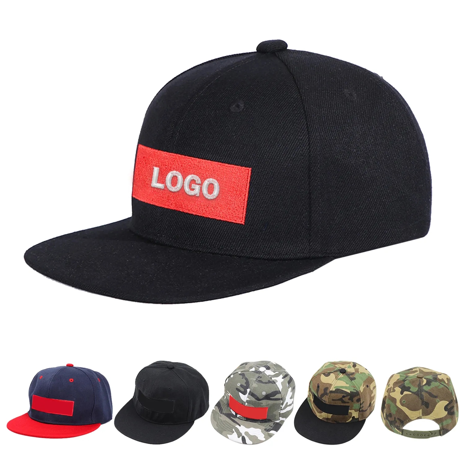 Camouflage caps hip hop baseball hat 2
