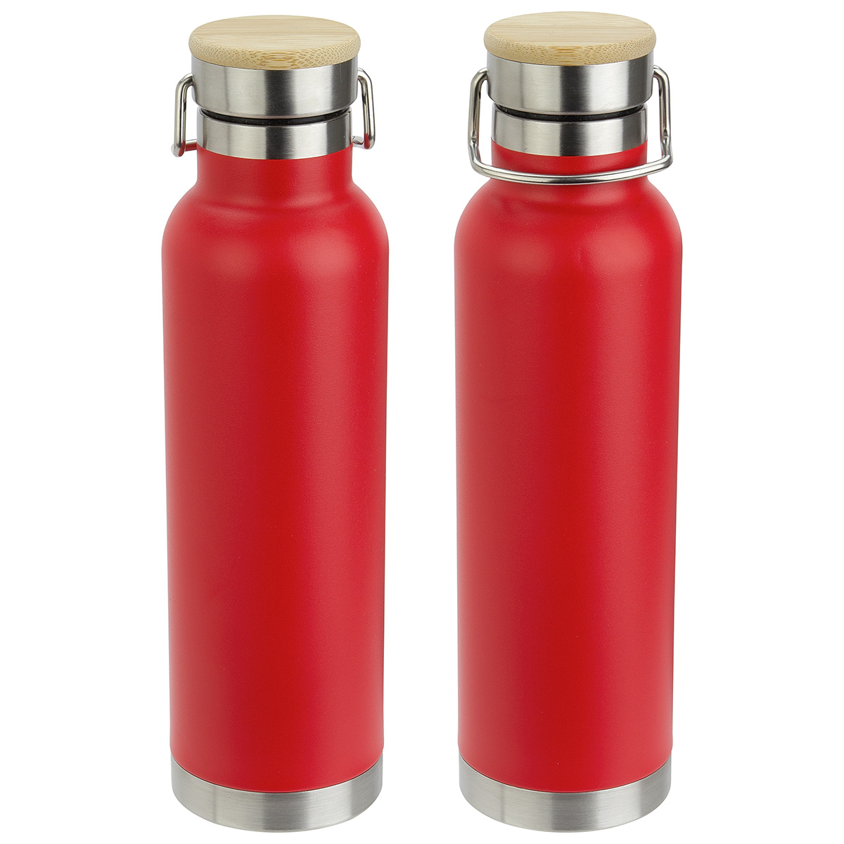 Cusano 22 oz Vacuum Insulated Stainless Steel Bottle with Bamboo Cap, custom water bottle with logo imprint 35