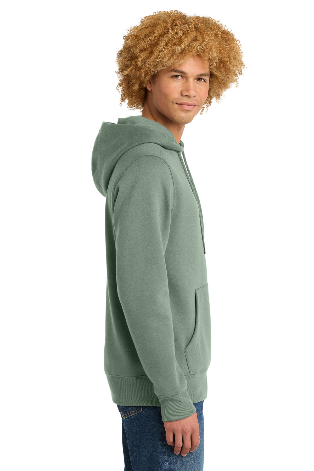District Perfect Weight Fleece Hoodie DT1101 159