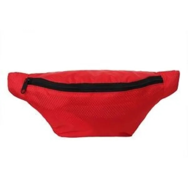 Waterproof Ribstop Waist Fanny Packs w/ 1 Zipper, 13"W x 6"H 4