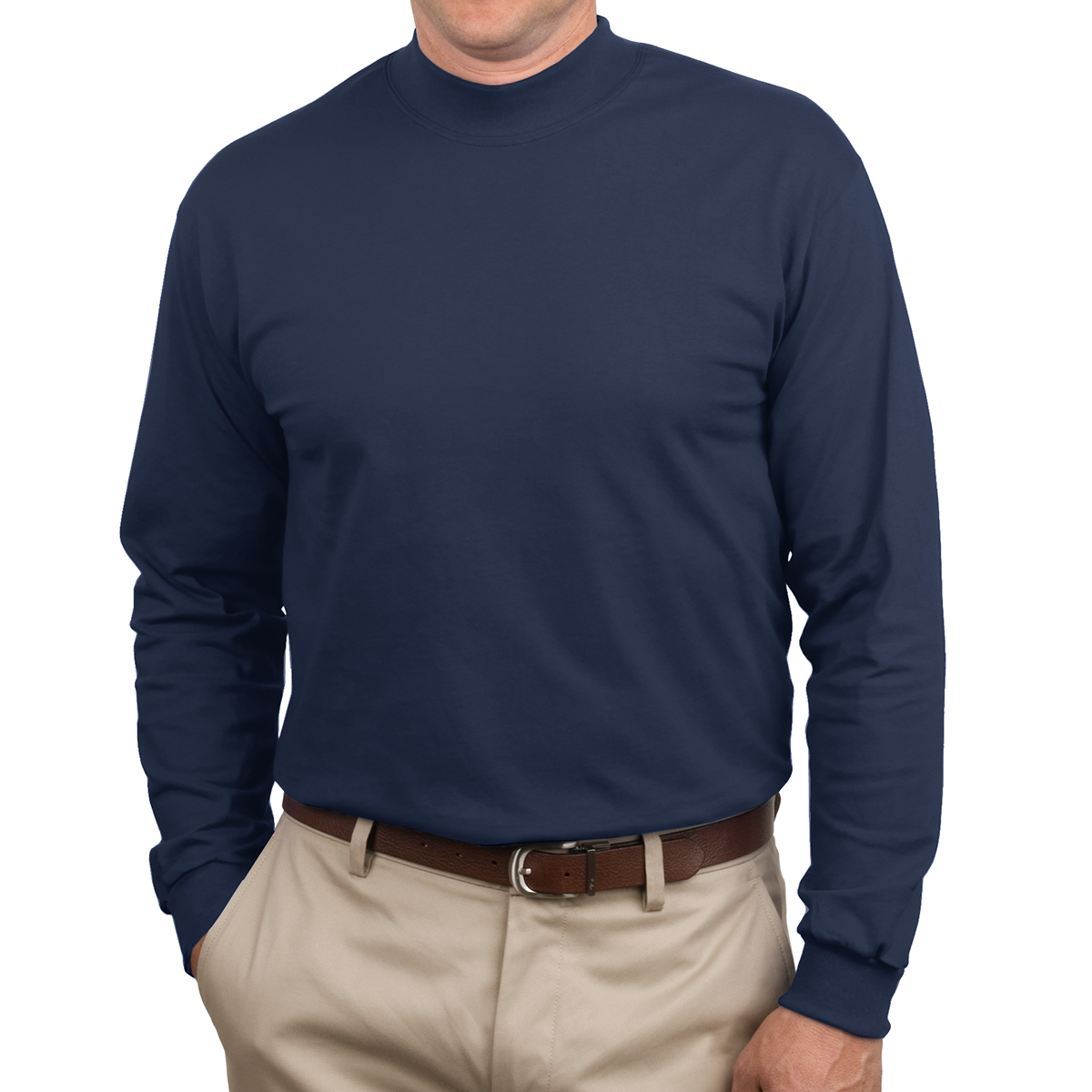 Port & Company® Essential Mock Turtleneck 8
