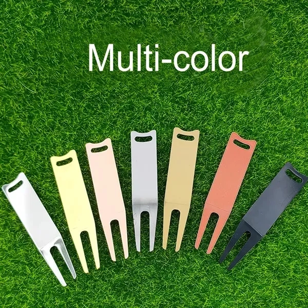 Metal Golf Divot Repair Tool - Personalized Custom Design 3