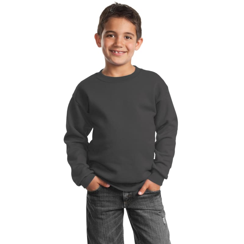 Port & Company Youth Core Fleece Crewneck Sweatshirt. 57