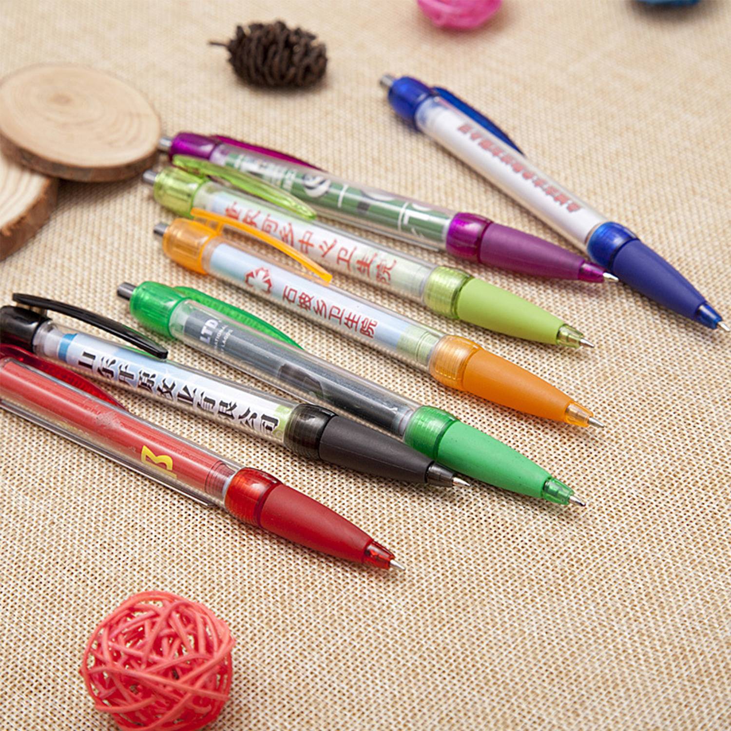 Customized Pull Paper Neutral Pen 4