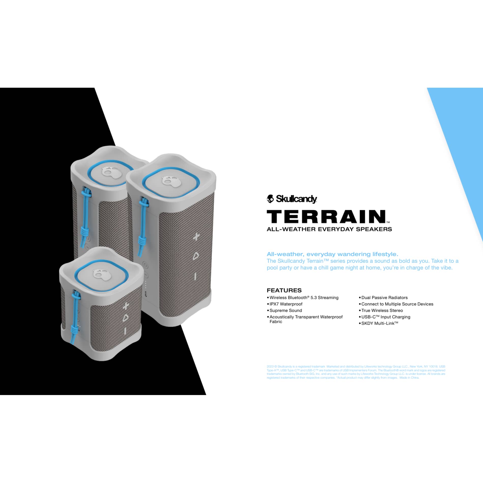 Skullcandy Terrain Bluetooth Speaker Skullcandy 35