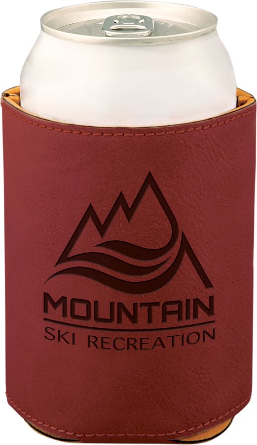 Laserable Leatherette Beverage Holder 3