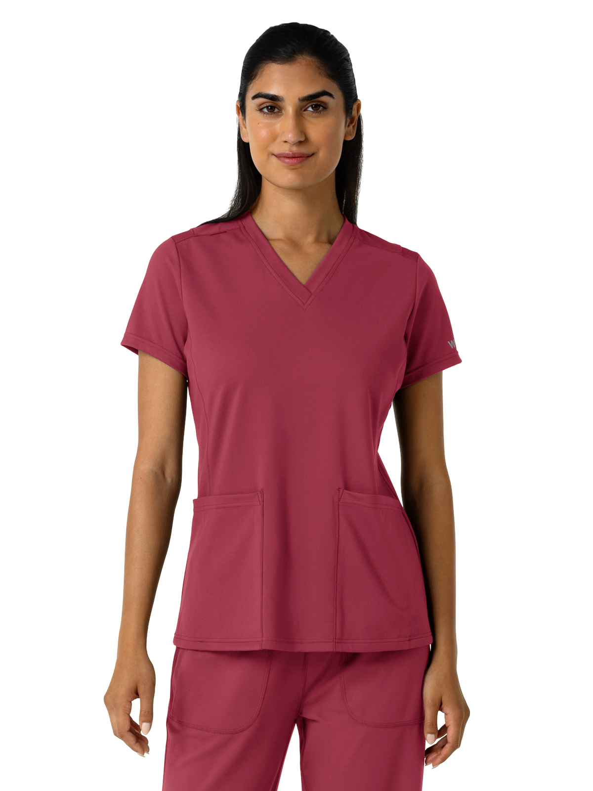 Wink - Renew Knit - Women's Two-Pocket V-Neck Scrub Top 4