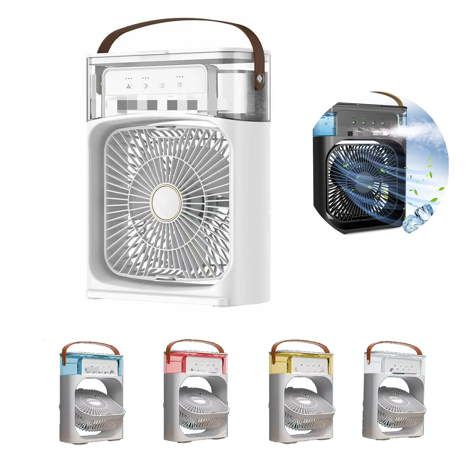 Cooling Spray Desktop Fan 2