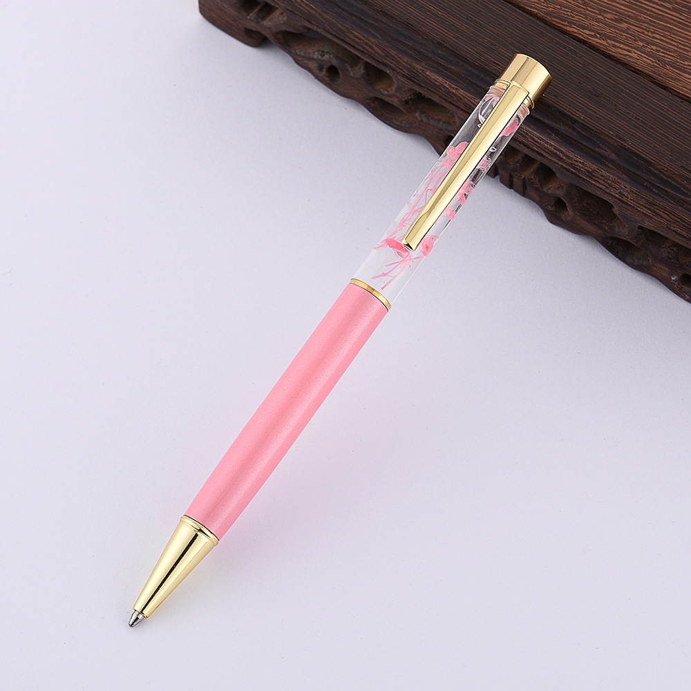 Flower Dynamic Liquid Ball Pen 4