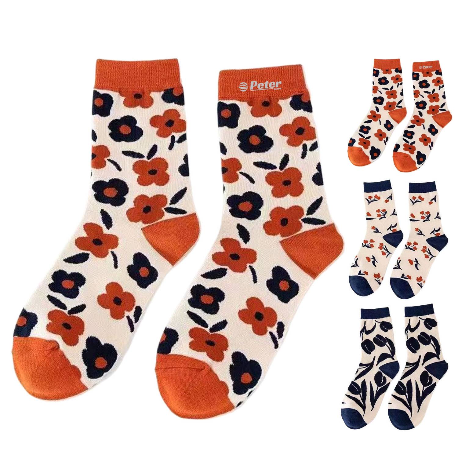 Women's Soft Breathable Cotton Crew Sock 10