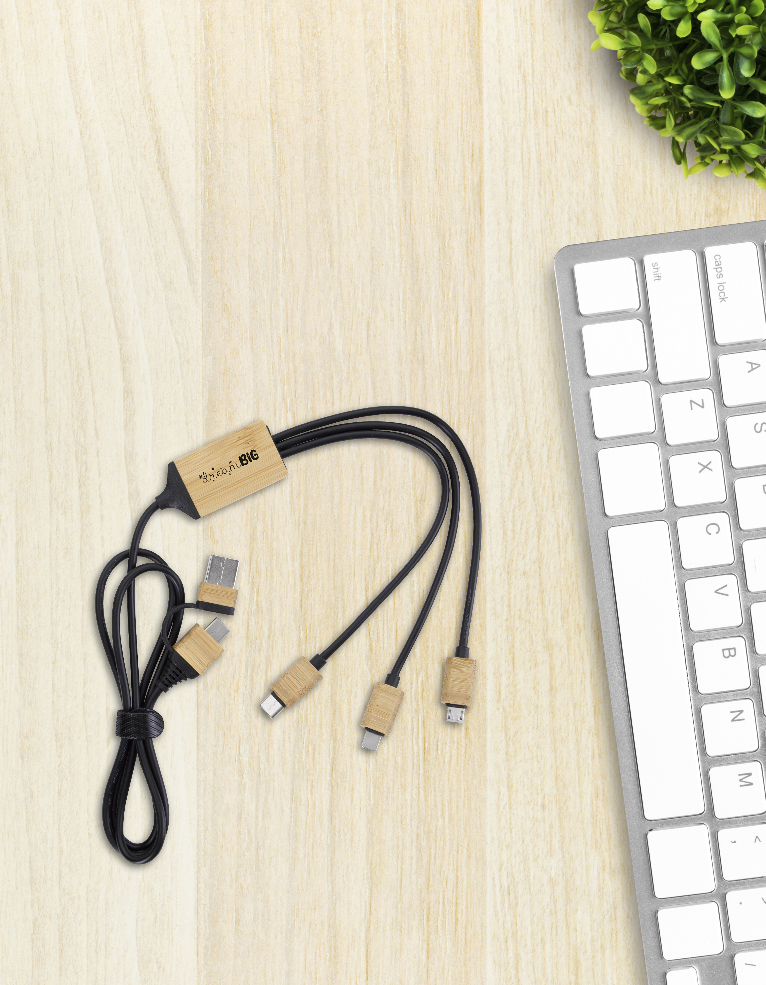 BambooTunes 5-in-1 Charging Cable