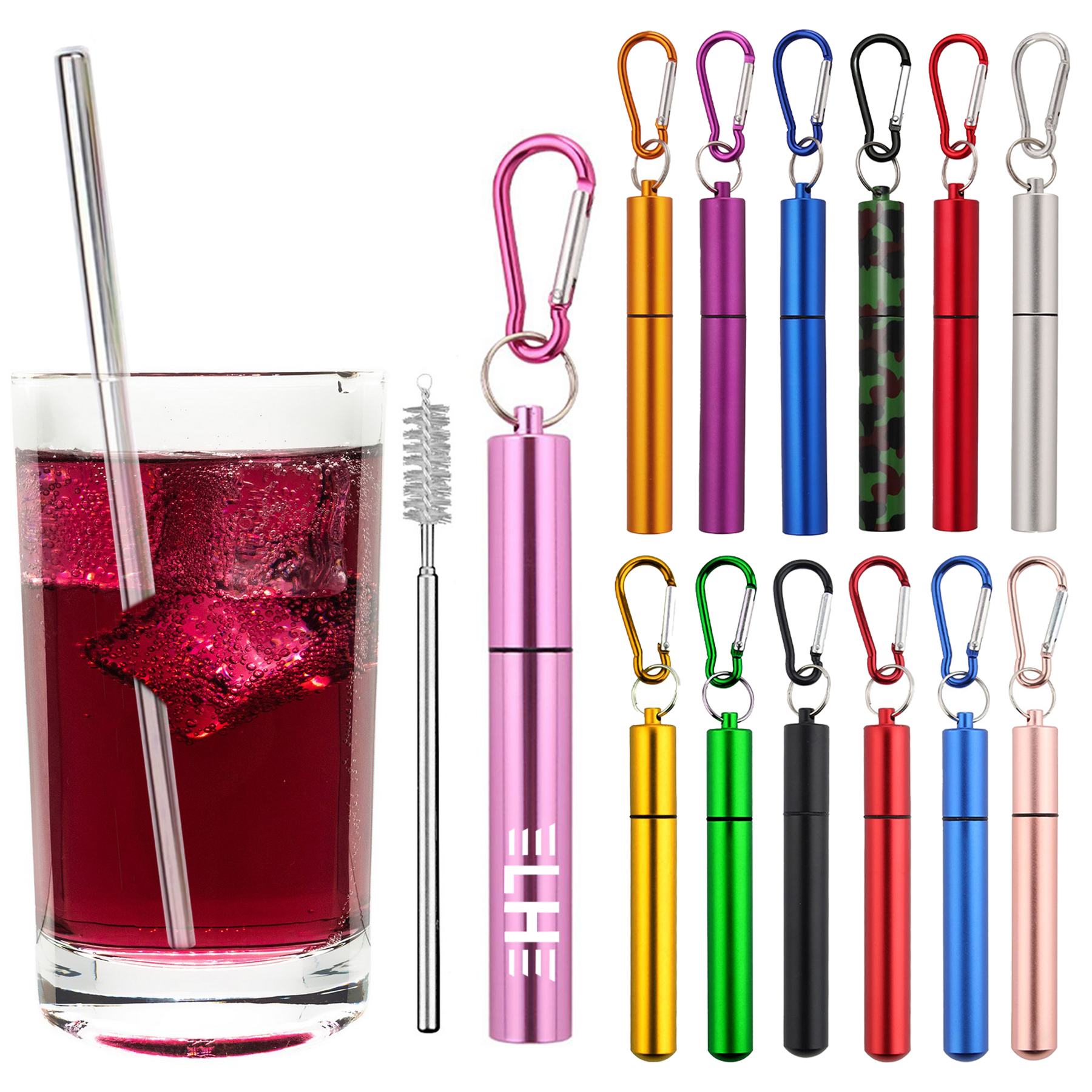 Portable Stainless Steel Telescopic Straw 10