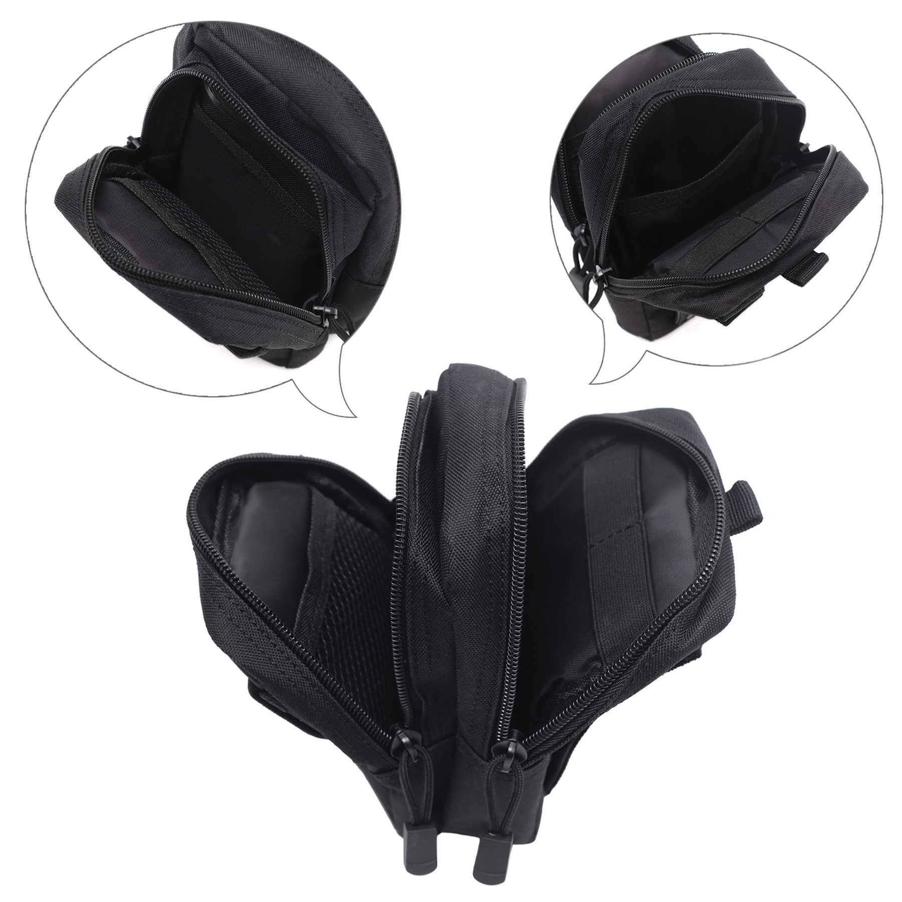 Oxford Convenient multi-compartment change sports belt bag 11