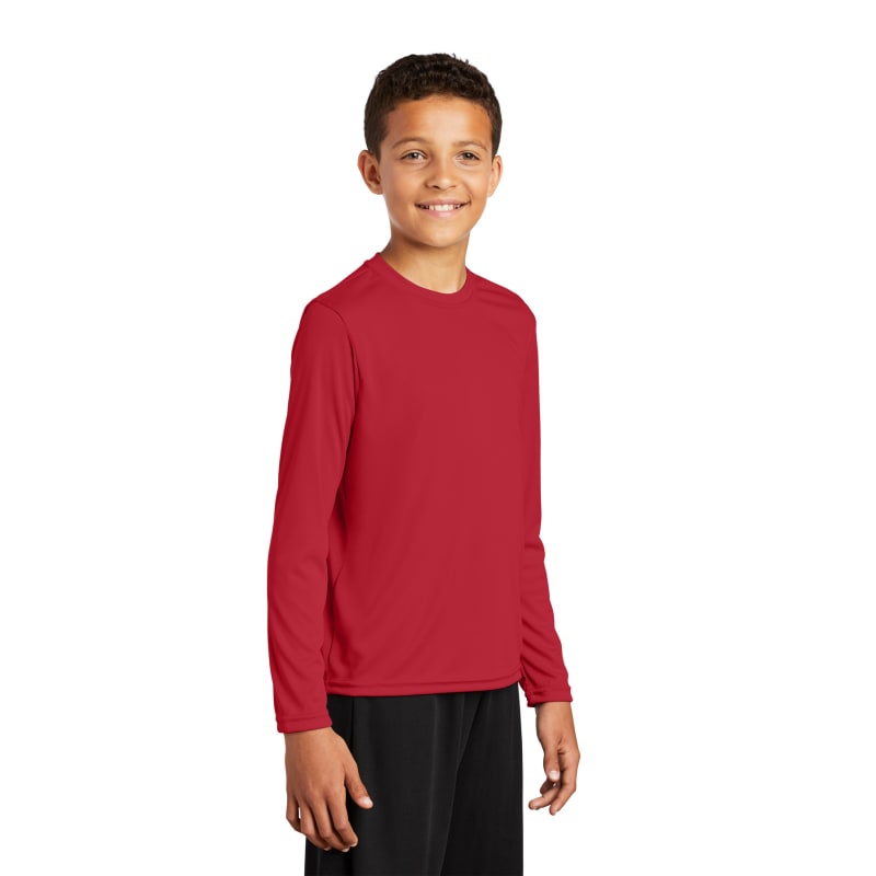 Sport-Tek Youth Long Sleeve PosiCharge Competitor Tee. 28