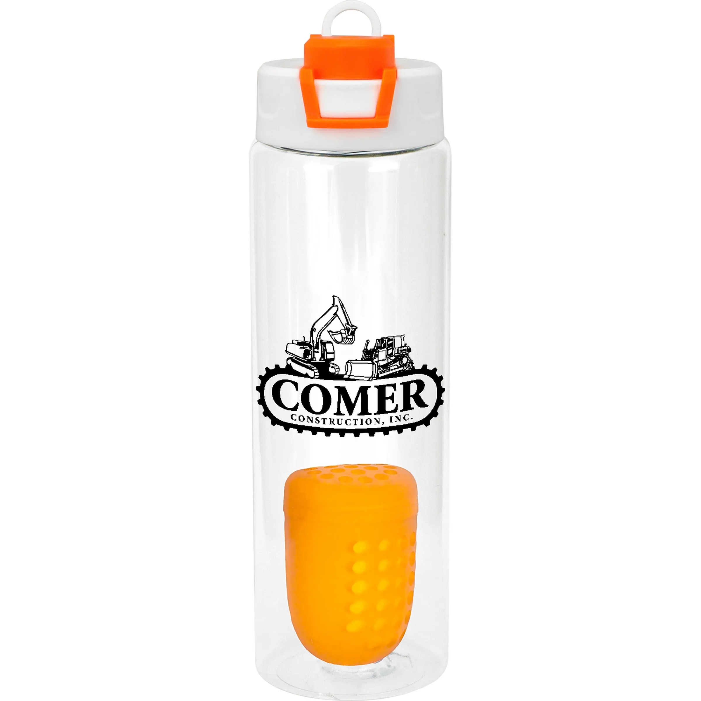 Two Tone Pop Up 24 oz. Recycled Bottle with Floating Infuser 11
