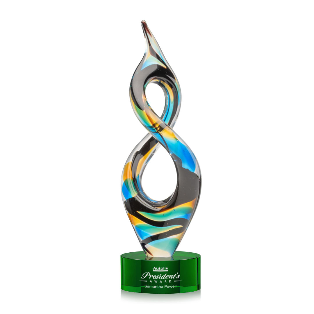 Cosenzo Award on Marvel Base - Green 7