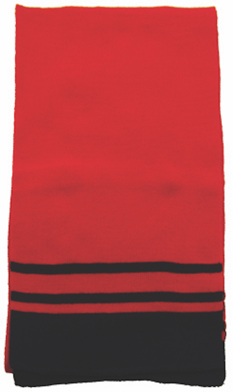 Deluxe Acrylic Scarf w/Striped End Design 4