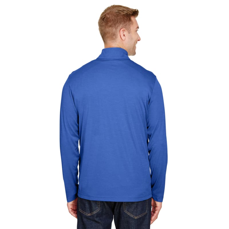 Team 365 Men's Zone Sonic Heather Performance Quarter-Zip 42