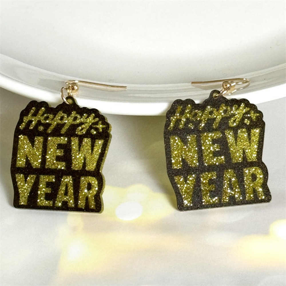 HAPPY NEW YEAR Earrings 3