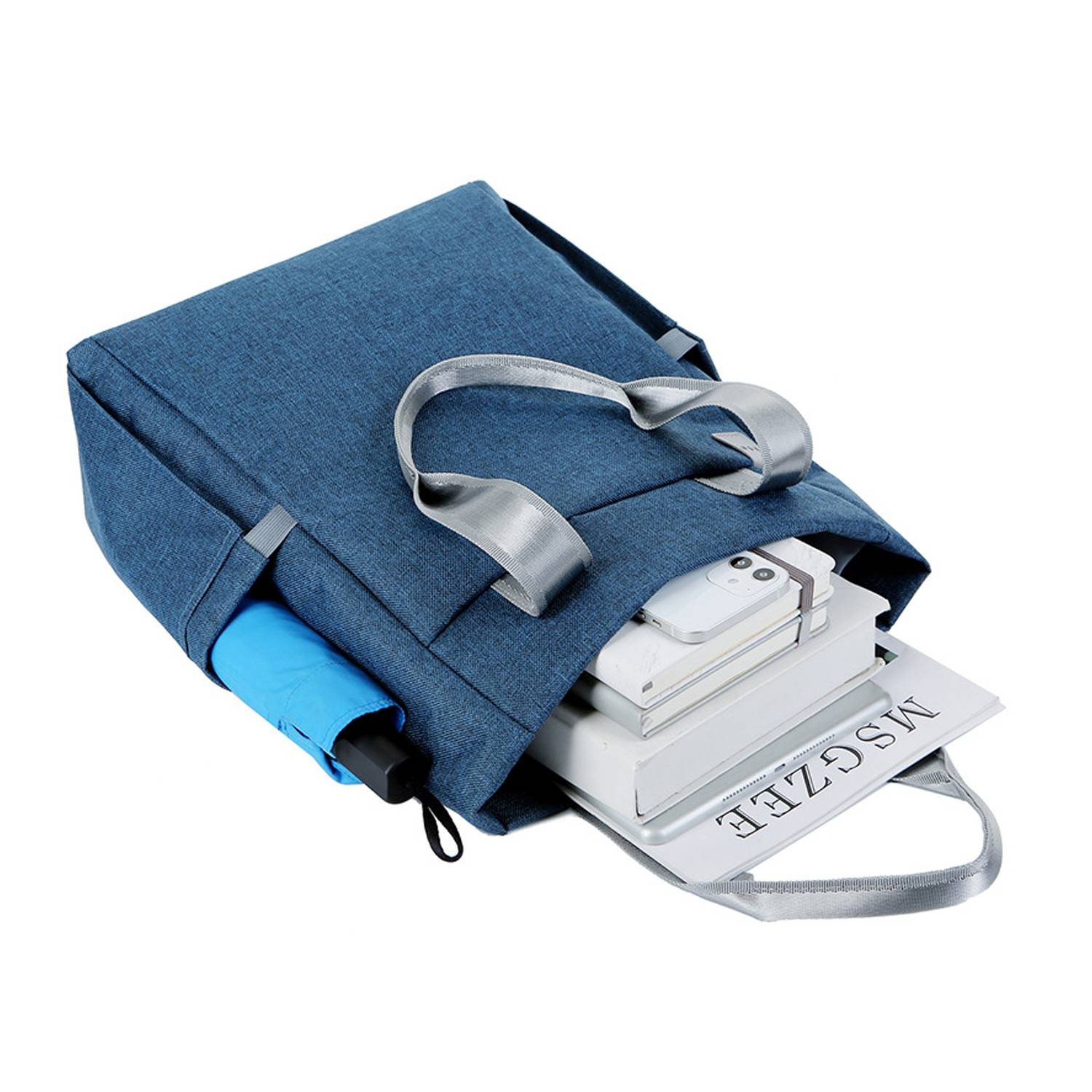 Oxford File Tote Bag Pouch, custom tote bag with logo imprint 5