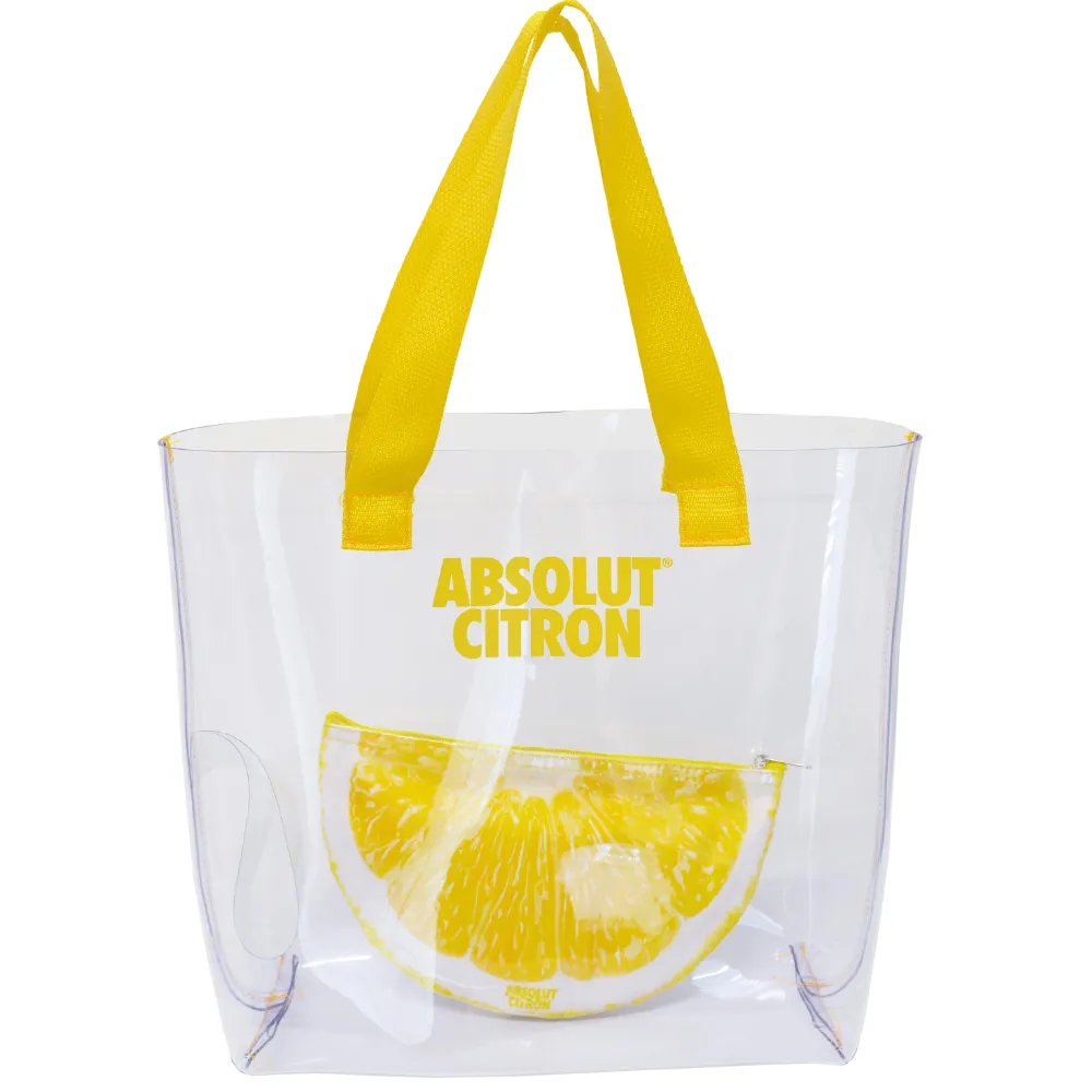 Clear Vinyl Tote Bag 7
